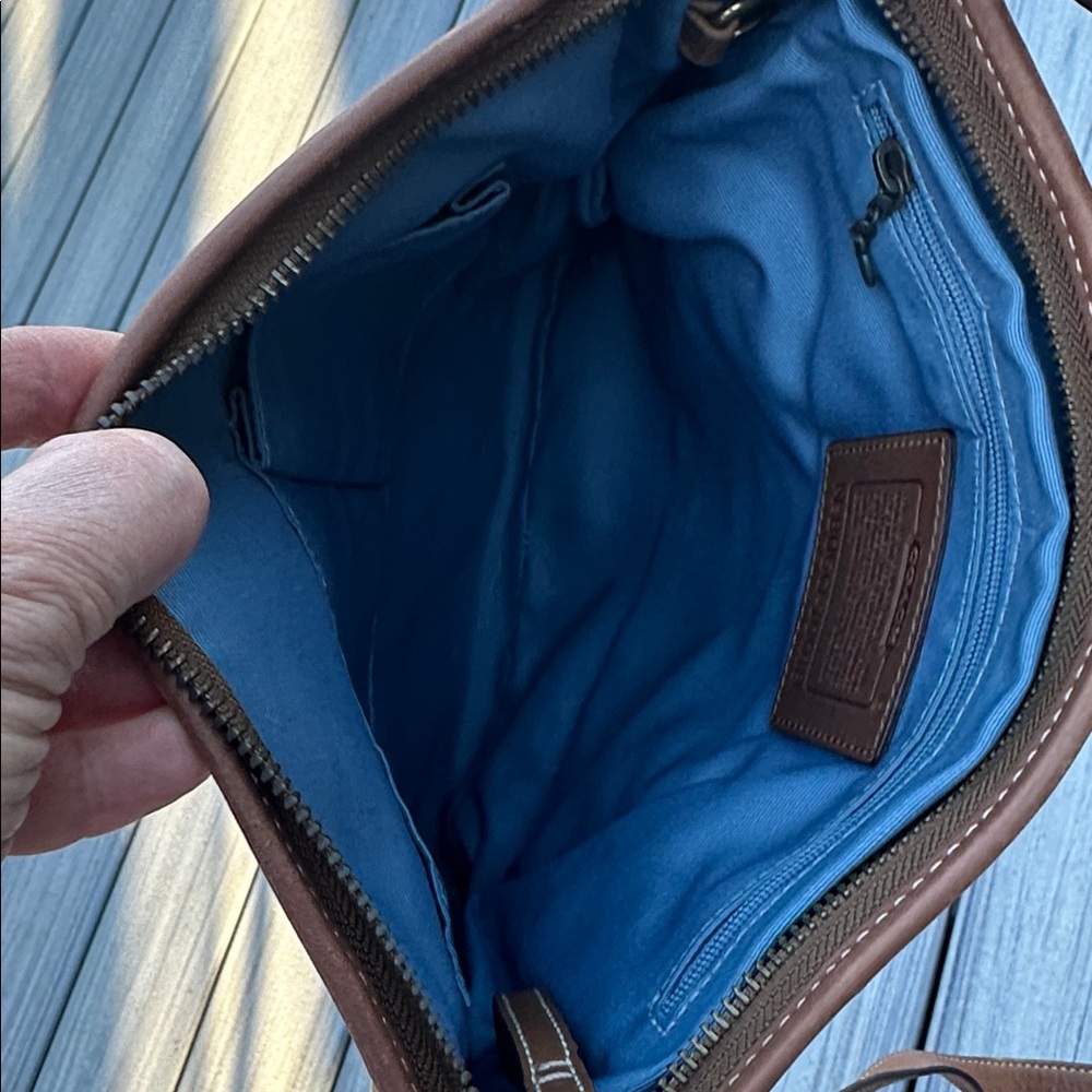 Coach Signature Patchwork Shoulder Bag - Picture 3 of 7